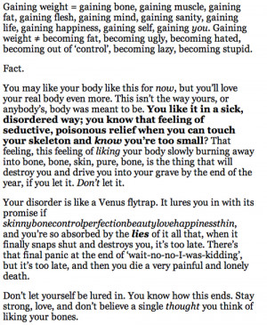 Related Pictures eating disorder quotes