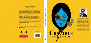 book cover design 'THE CRUCIBLE'