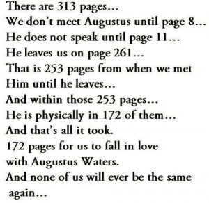 augustus waters, hazel grace, lovestory, the fault in our stars