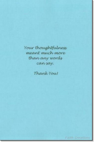 sympathy card etiquette Thank You Greetng Card Inside