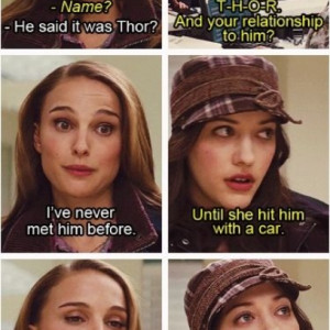 Darcy Lewis Is Proud To Have Hit Thor With a Car After Landing On ...