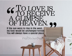 About : To Love Is To Receive Quotes Wall Stickers on sale at lowest ...