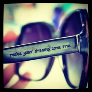 ... Healthy reminder in summer, engrave this quote on your sunglasses