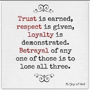 , Trust Is Earn Quotes, Deserve Trust, Life Lessons, Wisdom Quotes ...