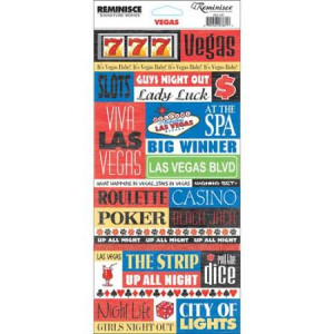 Signature Series Travel Stickers-Vegas Quote reminisce signature ...