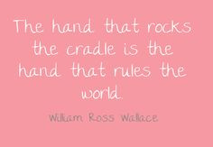 ... that rules the world william ross wallace more child development ross