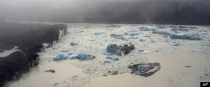 ... million tons of ice to break off from New Zealand's biggest glacier