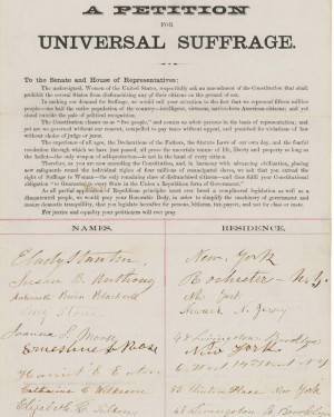 undersigned, Women of the United States, respectfully ask an amendment ...
