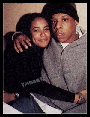 Aaliyah and Jay-Z