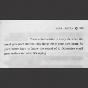 Just Listen Quotes Just Listen
