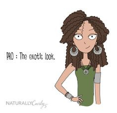 pros and cons of having curly hair