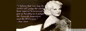mae west Profile Facebook Covers