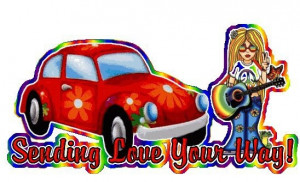 Sending LOVE your way groovy style!
