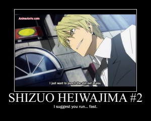 Durarara Shizuo Heiwajima Quotes Shizuo Heiwajima 2 by