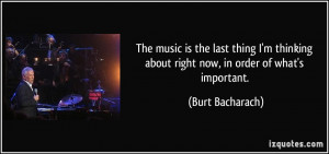 More Burt Bacharach Quotes