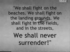 world war quotes. Churchill.