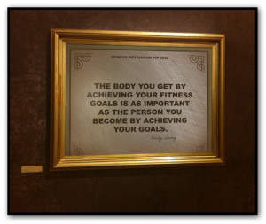 The body you get by achieving your fitness goals is as important as ...