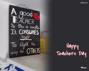 happy teachers day quotes on a blackboard, happy teachers day, 5th ...