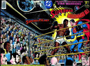 Superman vs. Muhammad Ali, Comic book cover by DC Comics, 1978