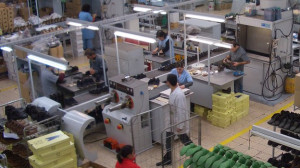 Factory in Guimaraes of Kyala, the footwear company that makes the Fly ...