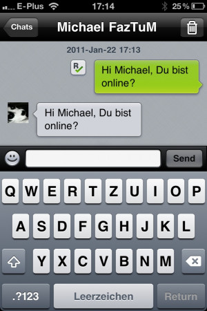 Messenger statt teurer SMS: WhatsApp und Kik für iOS und Android