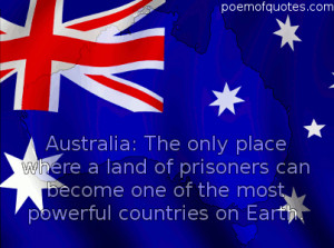 graphic for Australia Day with a quote