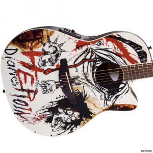 Details About NEW OVATION NS28 NIKKI SIXX HEROIN DIARIES ACOUSTIC