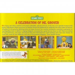 Sesame Street A Celebration Of Me Grover VCD