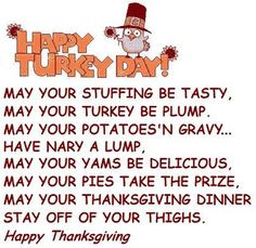 happy thanksgiving to all more happy blessed thanksgiving poems funny ...