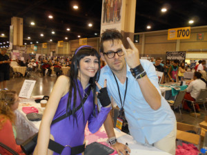 paintz:Kate Bishop and Matt Fraction at Heroescon hell yeah.I was so ...