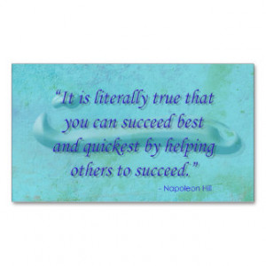 Inspirational Quotes Business Cards, Inspirational Quotes Business ...