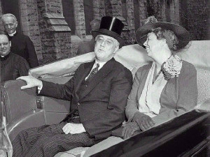 President Roosevelt and Mrs. Eleanor Roosevelt,