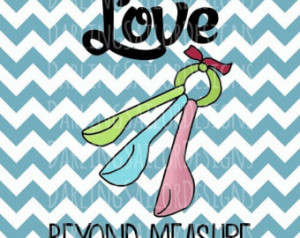 Sweet Quotes Chevron Kitchen Art (P rintable) 8x10 | Love Beyond ...