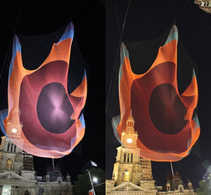 Janet Echelman - Oct 29, 2011, 10:55PM