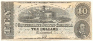 Confederate Currency and Confederate Bonds