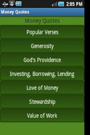 Money Quotes from Bible Verses- screenshot