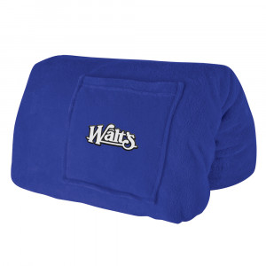 Snuggie Coral Fleece Blanket With Sleeves
