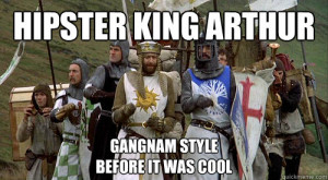 Monty Python Holy Grail I Fart Meme