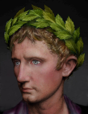 Octavian Augustus Caesar Painting