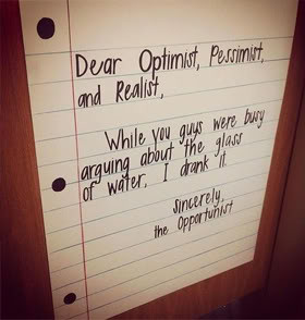 Optimism Quotes about Pessimism