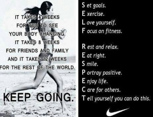 Keep pushing....keep going