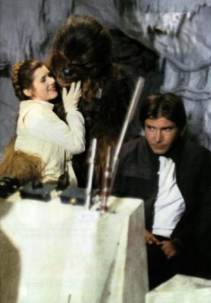 Were Chewbacca and Leia Having an Affair? (9 pics)