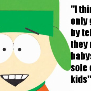 Kyle From South Park Quote On Parents Getting Offended By Television
