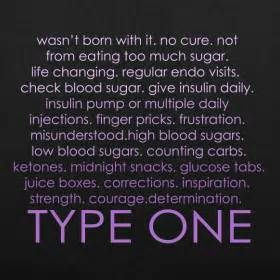 ... REALLY know what pressure is… Spreading Type 1 Diabetes Awareness