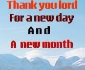 NEW DAY I NEW MONTH!!