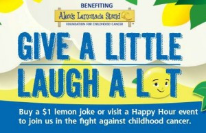 Auntie Annie s Alex s Lemonade Stand banner for National Lemonade Day