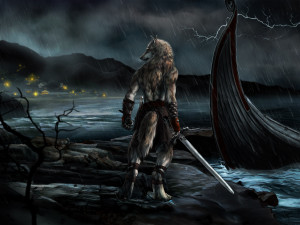 Alpha Coders Wallpaper Abyss Dark Werewolf 178661