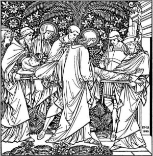Holy Saturday Catholic Coloring Page