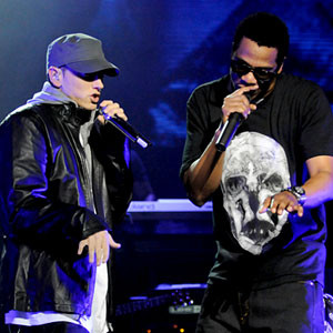 Grammy-winning rappers Eminem and Jay-Z have reportedly enlisted ...