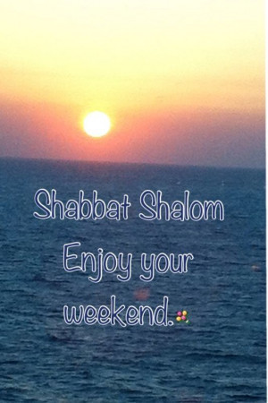 Shabbat shalom